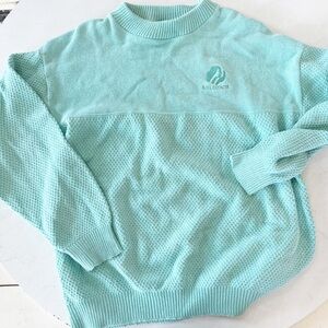 Vintage Girl Scouts mint sweater